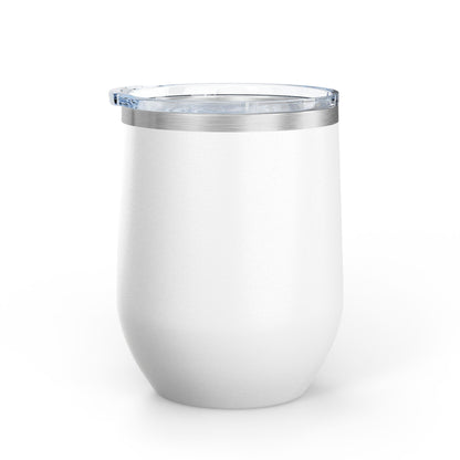 Birding Vibes Wine Tumbler | 12oz Insulated Drinkware for Beach Lovers
