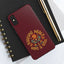 The Nerdy Birder - Birding Heals the Mind & Soul Design, Tough Secure Phone Covers for Bird Lovers, Artistic Gifts for Nature Enthusiasts
