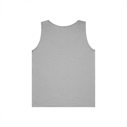 St. Patrick's Day Owl Lover's Unisex Heavy Cotton Tank Top - Fun and Playful 'Kiss Me I'm Irish for Today' Design