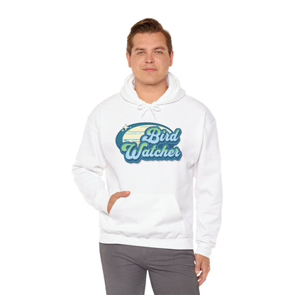 The Nerdy Birder Bird Watcher Teal Unisex Hoodie - Cozy Sweatshirt for Nature Lovers