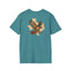 Texas Red-Tailed Hawk on the back of the T-Shirt
