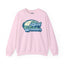 Bird Watcher Teal Graphic Unisex Crewneck Sweatshirt