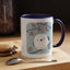 Cute Bird & Cherry Blossom Accent Coffee Mug - 11oz & 15oz