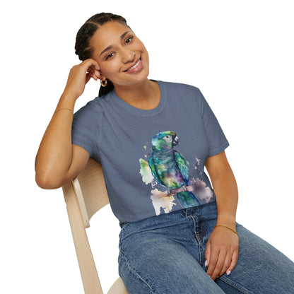 Elegant Parrot Unisex Softstyle T-Shirt