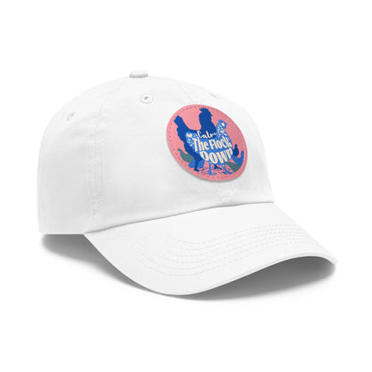 The Nerdy Birder - "Calm The Flock Down" Dad Hat, Leather Patch Cap, Perfect Gift for Dads, Nature Lovers, Casual Style Cap, Summer Accessories