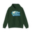 The Nerdy Birder Bird Watcher Teal Unisex Hoodie - Cozy Sweatshirt for Nature Lovers