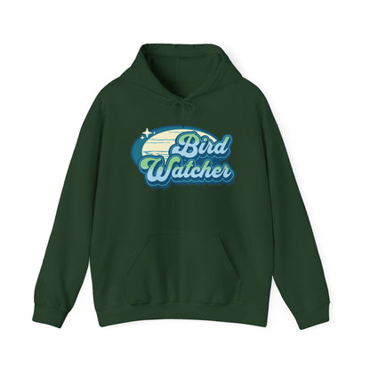 The Nerdy Birder Bird Watcher Teal Unisex Hoodie - Cozy Sweatshirt for Nature Lovers