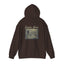 The Nerdy Birder - Eagle Soars Back Design Unisex Hoodie - Cozy Sweatshirt for Nature Lovers
