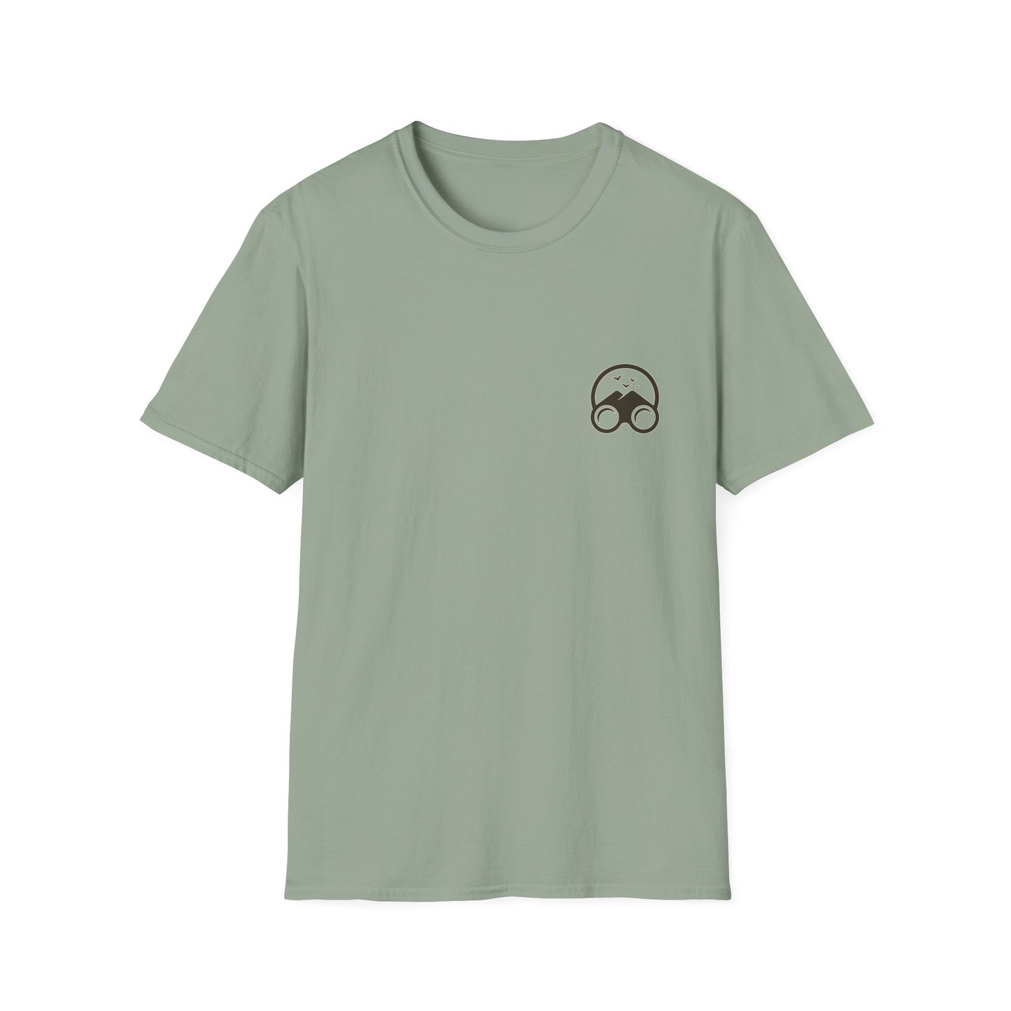 Texas Red-Tailed Hawk on the back of the T-Shirt