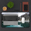 Serene Glacier Desk Mat - Nature-Inspired Workspace Decor