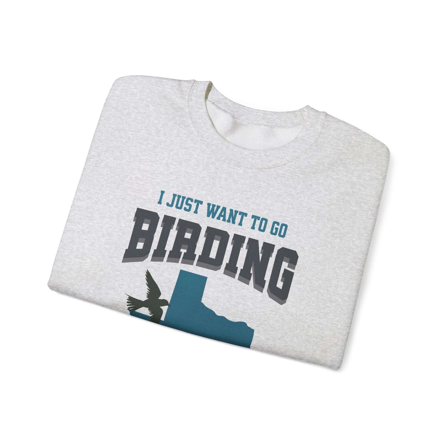 Birding in Texas Crewneck Sweatshirt - Unisex Heavy Blend