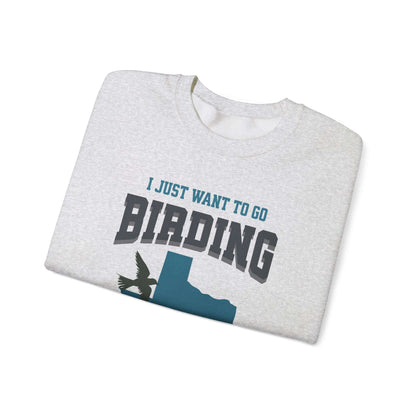 Birding in Texas Crewneck Sweatshirt - Unisex Heavy Blend