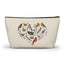 Bird Heart Accessory Pouch Natural