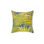Colorful Tropical Bird & Palm Leaf Pillow - Vibrant Home Decor