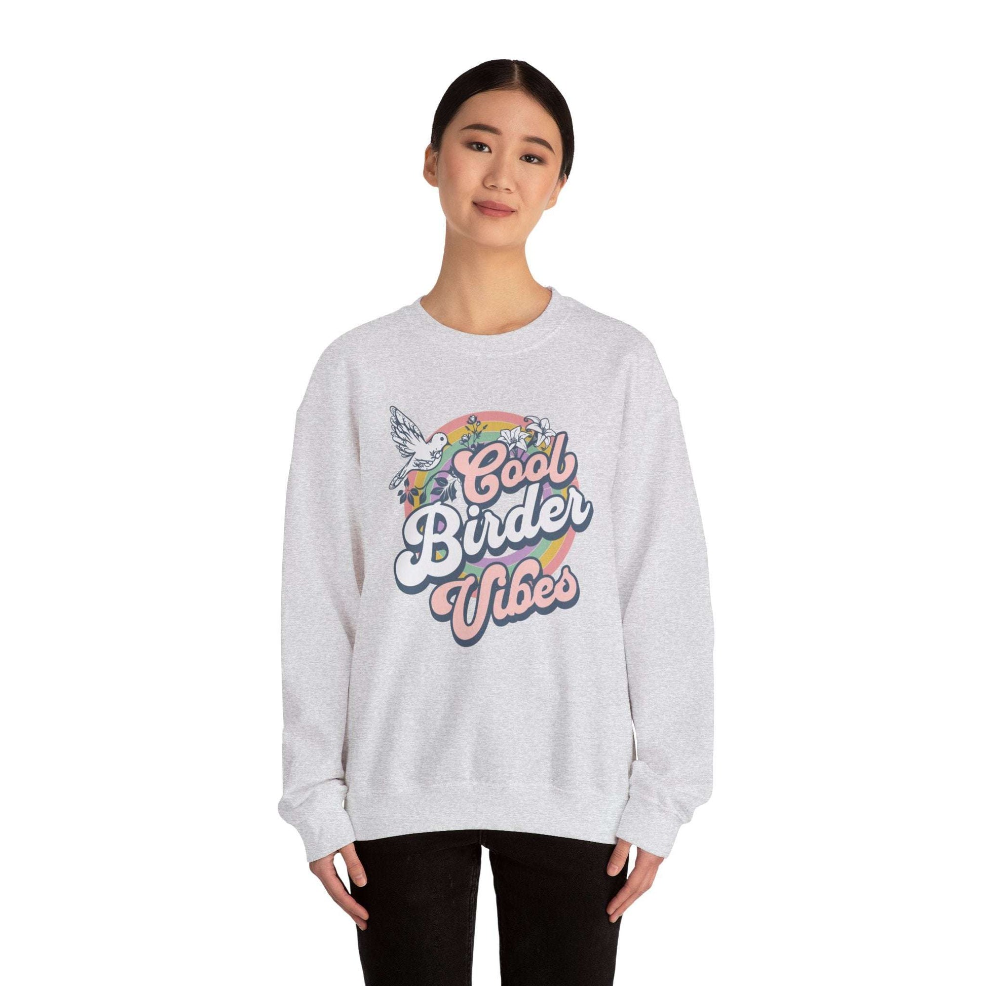 Cool Birder Vibes Sweatshirt - Unisex Heavy Blend™ Crewneck