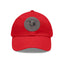 The Nerdy Birder - "Fluent in Fowl Language"  Dad Hat, Leather Patch Cap, Perfect Gift for Dads, Nature Lovers, Casual Style Cap, Summer Accessories