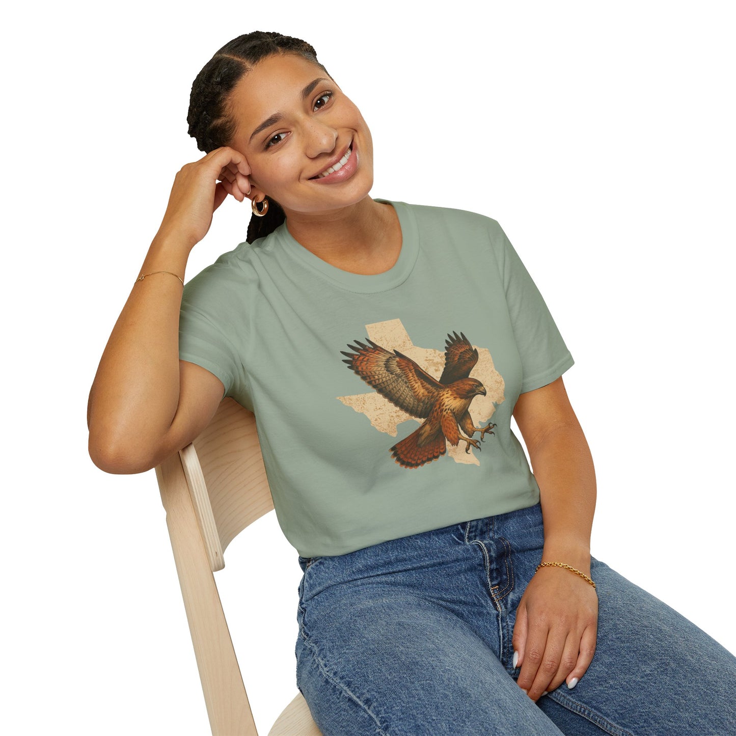 Texas Red-Tailed Hawk T-Shirt