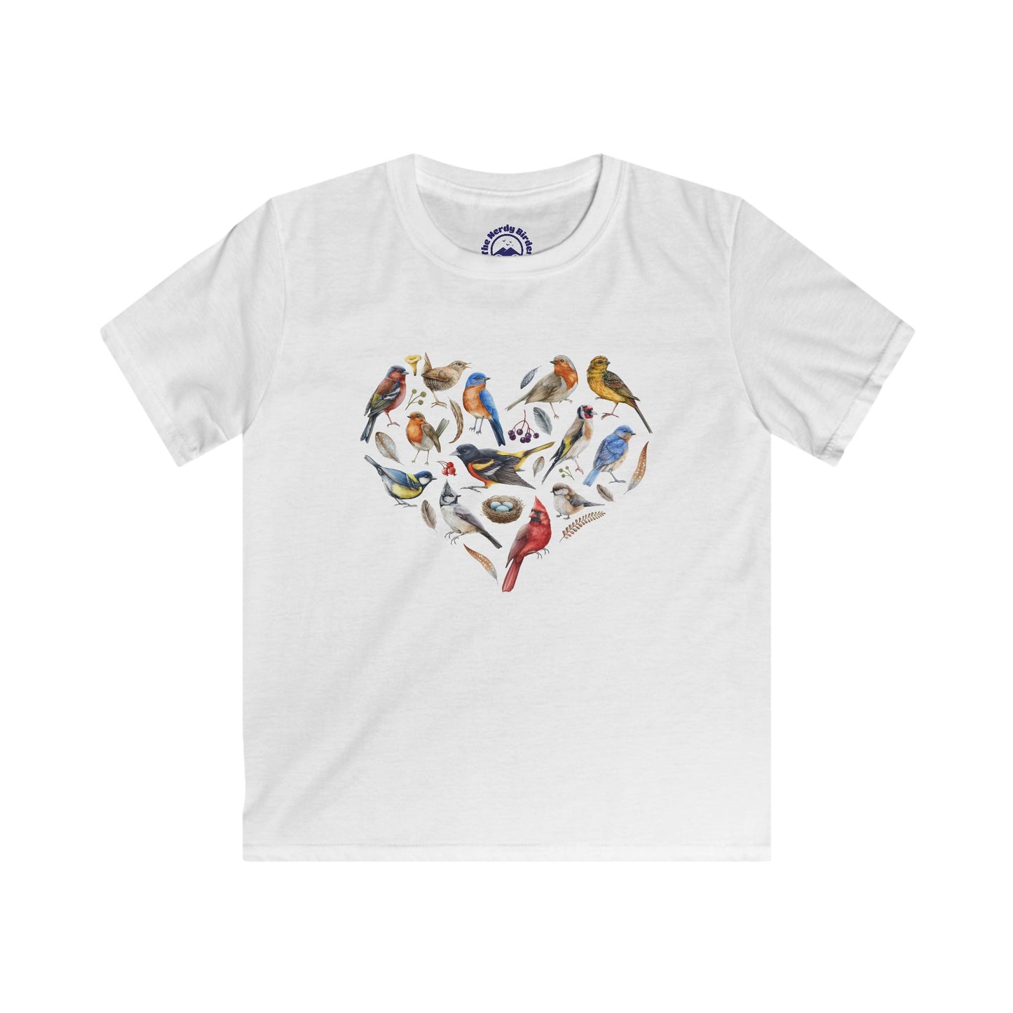YOUTH Bird Heart Tee