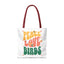 Peace Love Birds Tote Bag – Eco-Friendly Canvas Bag for Nature Lovers