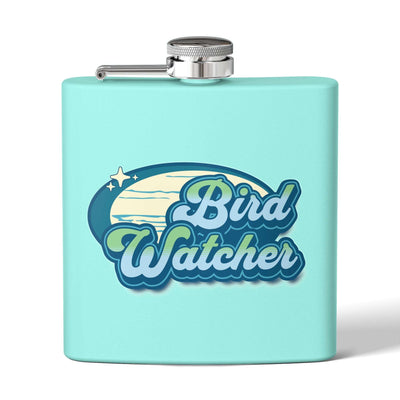 Bird Watcher Stainless Steel Flask - 6oz