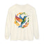 Hummingbird Rainbow Garment-dyed Long Sleeve T-Shirt
