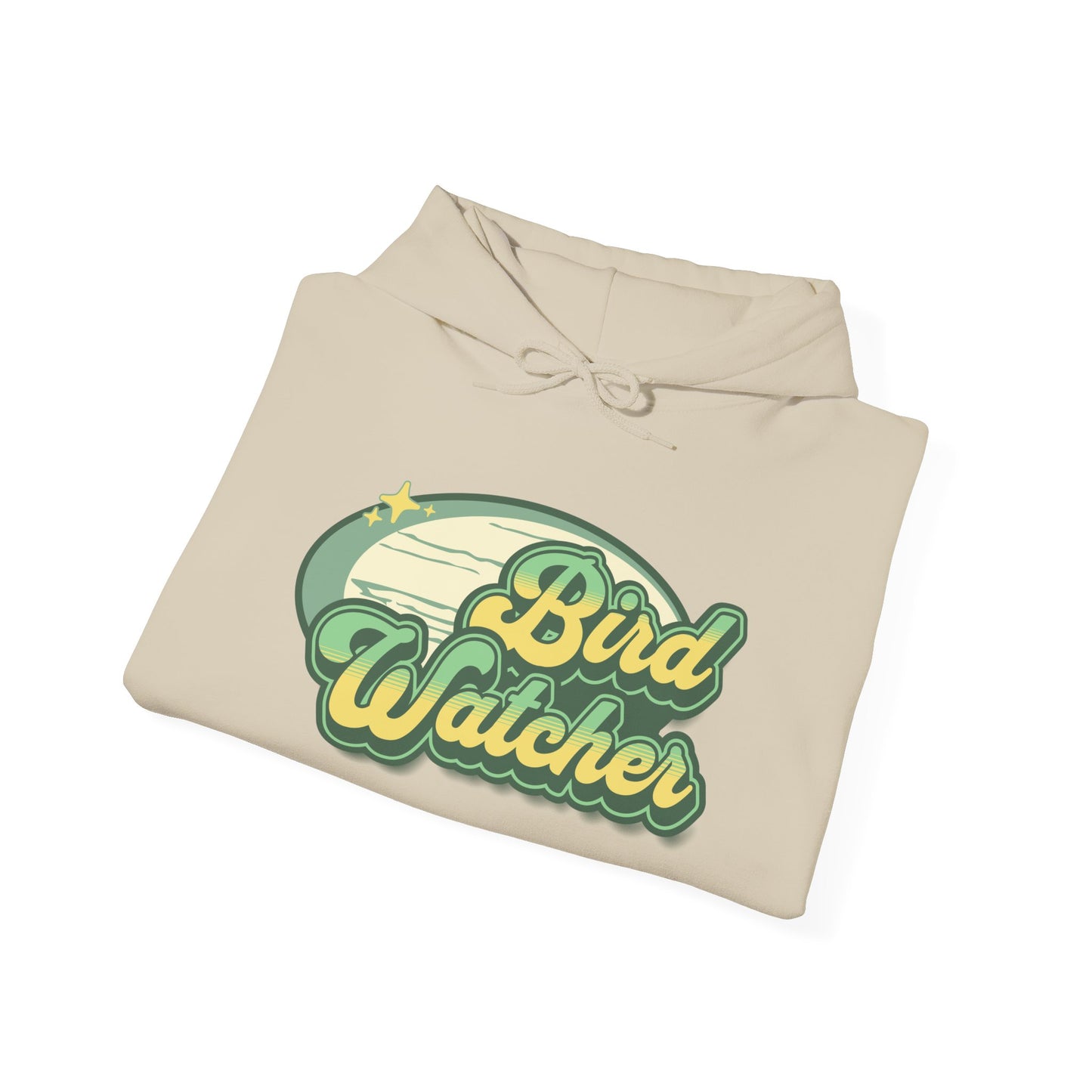 The Nerdy Birder Bird Watcher Green Unisex Hoodie