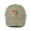 The Nerdy Birder Hummingbird Vintage Style Hat - Unisex Distressed Cap