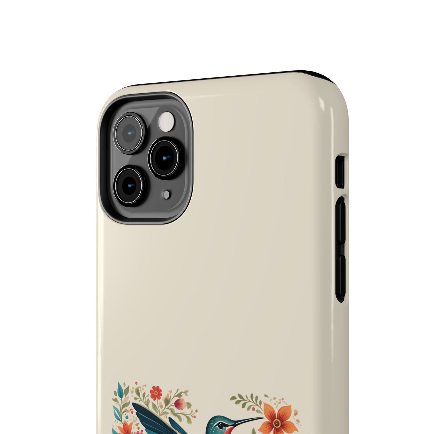 Hummingbird in Bloom Tough Phone Cases