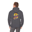 The Nerdy Birder - "Talk Birdy to Me" Back Design Unisex Hoodie - Cozy Sweatshirt for Nature Lovers