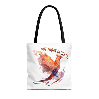 Not Today Clucker Phoenix Tote Bag – Vibrant Art for Everyday Use