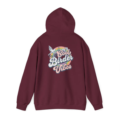 Cool Birder Vibes Unisex Heavy Blend™ Hoodie - Stylish, Cozy Sweatshirt for Nature Lovers