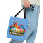 Nature-Inspired Tote Bag - 'Nature is Calling' Birding Design