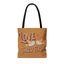 Love Takes Flight Tote Bag – Perfect for Romantic Valentine Gift and Everyday Use