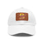 The Nerdy Birder Talk Birdy To Me Dad Hat with Leather Patch Stylish Outdoor Cap