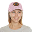 Hummingbird Rainbow Hat Leather Patch Cap