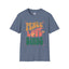 Peace Love Birds Unisex Softstyle T-Shirt - Retro Vibe Tee for Casual Wear