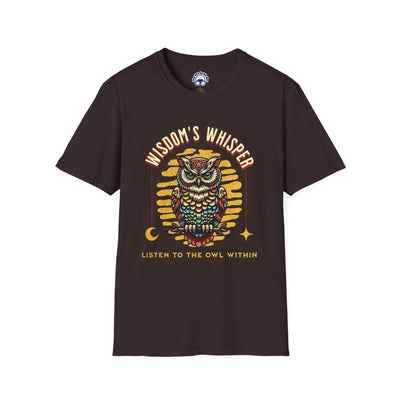 Wisdom's Whisper Unisex Softstyle T-Shirt - Nature Lover's Gift