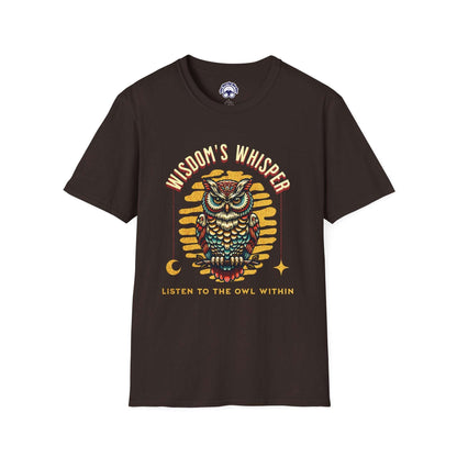 Wisdom's Whisper Unisex Softstyle T-Shirt - Nature Lover's Gift