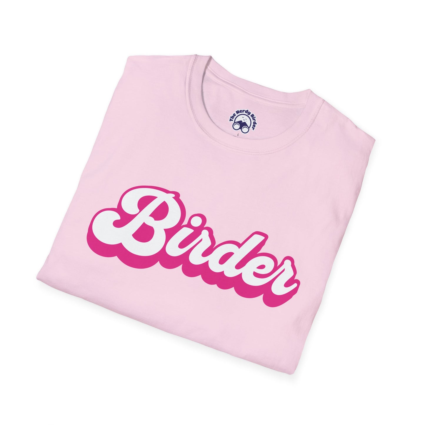 Birder Unisex Softstyle T-Shirt - Retro Vibe Tee for Casual Wear