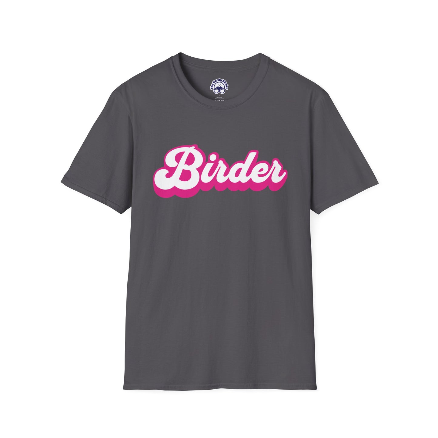 Birder Unisex Softstyle T-Shirt - Retro Vibe Tee for Casual Wear