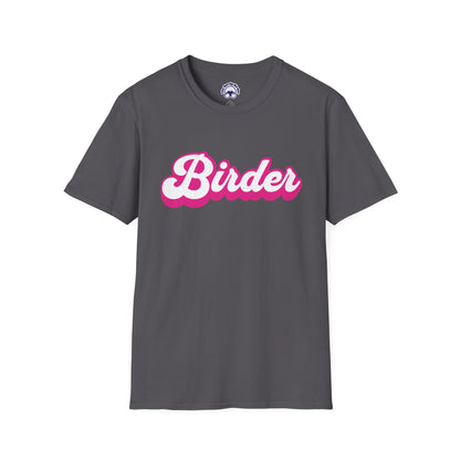 Birder Unisex Softstyle T-Shirt - Retro Vibe Tee for Casual Wear