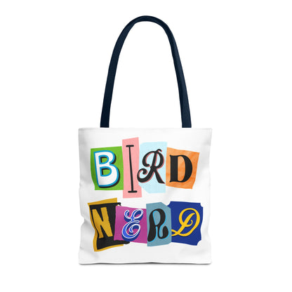 Colorful "Bird Nerd" Tote Bag - Perfect for Nature Lovers & Birdwatchers