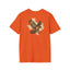 Texas Red-Tailed Hawk on the back of the T-Shirt