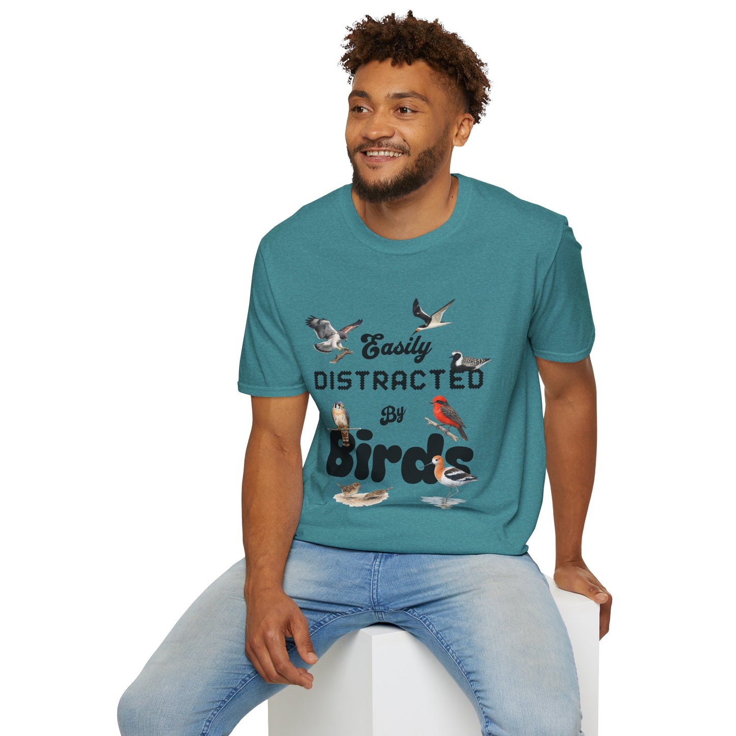 Easily Distracted by Birds - Texas Edition T-shirt