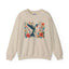Hummingbird In Bloom Graphic Unisex Crewneck Sweatshirt