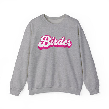 Birder Unisex Heavy Blend™ Crewneck Sweatshirt - Cozy Gift for Birdwatchers