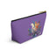 Peaceful Dove Accessory Pouch in Purple