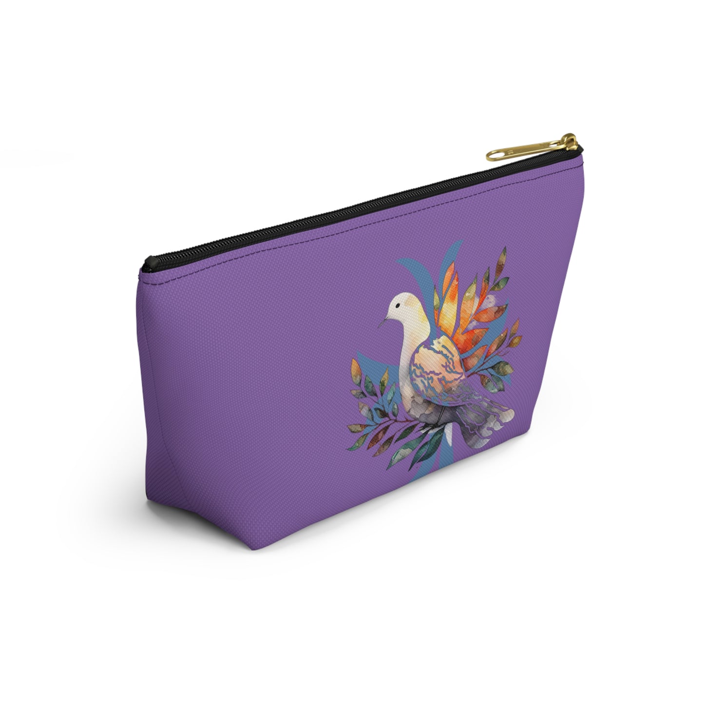 Peaceful Dove Accessory Pouch in Purple