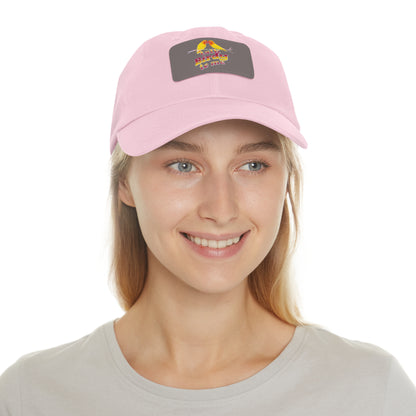 The Nerdy Birder Talk Birdy To Me Dad Hat with Leather Patch Stylish Outdoor Cap