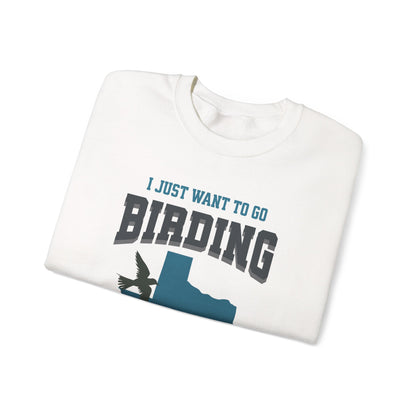 Birding in Texas Crewneck Sweatshirt - Unisex Heavy Blend